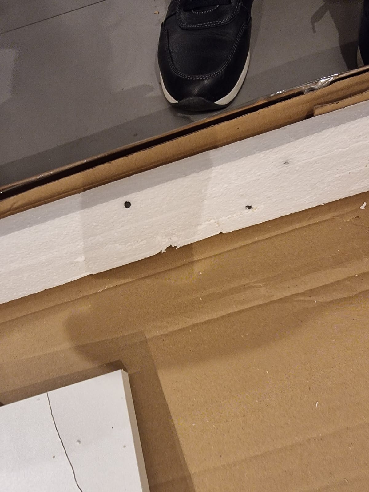 Wnętrze paczki - luźne elementy